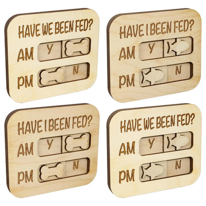 Pet Feeding Reminder Stand
